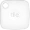 Tile by Life360 - Mate (2022) - 1 Pack Bluetooth Tracker, Key Finder and Item Locator for Keys, Bags and More; Up to 250 ft. Range - White-Angle_Standard