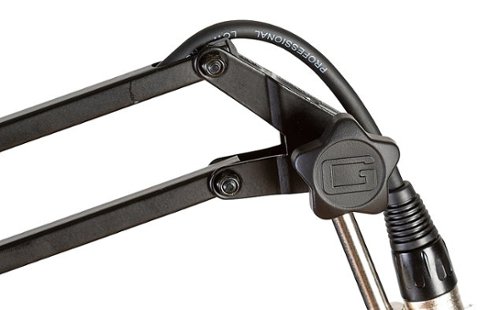 Gator Frameworks Desk-Mounted Broadcast Boom Stand WORLDWIDE DELIVERY