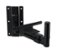 Gator Frameworks - Wall Mount Speaker Stands - Black-Front_Standard
