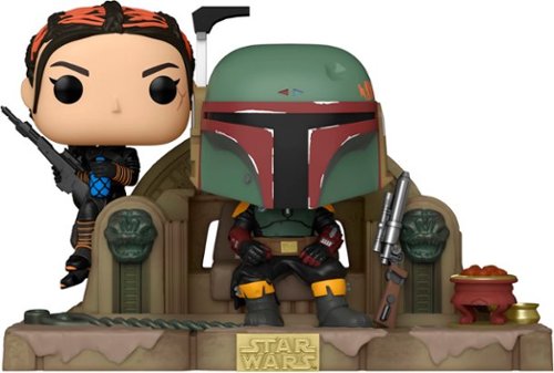 Funko - POP Moment: Mandalorian- Boba Fett & Fennec Shand