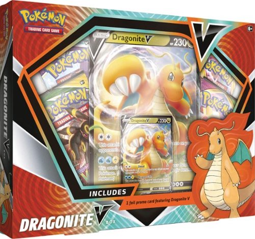 Pokémon - Pokemon TCG: Dragonite or Hoopa V BOX - Styles May Vary