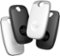 Tile by Life360 - Pro (2022) - 4 Pack Powerful Bluetooth Tracker, Key Finder and Item Locator for Keys, Bags, and More; Up to 400 ft Range - Black/White-Angle_Standard