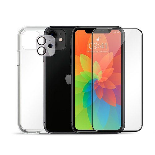ArtsCase - Clear Case + Tempered Glass + Lens Protector for iPhone 13