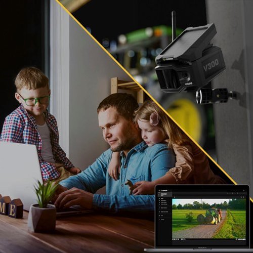 Vosker V300 Outdoor Wire Free 1080p Full HD Video Security Camera - Color by day, infrared by night BUY IN GERMANY
