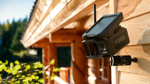 Vosker V300 Outdoor Wire Free 1080p Full HD Video Security Camera - Color by day, infrared by night BUY IN SOUTH AFRICA