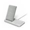 iOttie - iON 7.5/10W Wireless Duo Charging Stand & Pad for iPhone/Android - Gray-Front_Standard