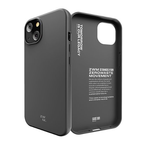 Zero Waste Movement - Apple iPhone 13 Eco-Friendly Phone Case - Black