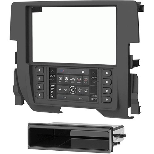 Metra Dash Kit for Select 2016-2021 Honda Civic - Matte Black WORLDWIDE DELIVERY