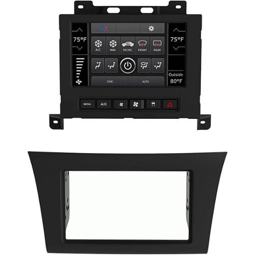 Metra Dash Kit for Select Chrysler Vehicles - Matte Black WHERE TO BUY