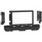 Metra - Dash Kit for Select 2019-2020 Hyundai Elantra DIN DDIN - Matte Black-Angle_Standard
