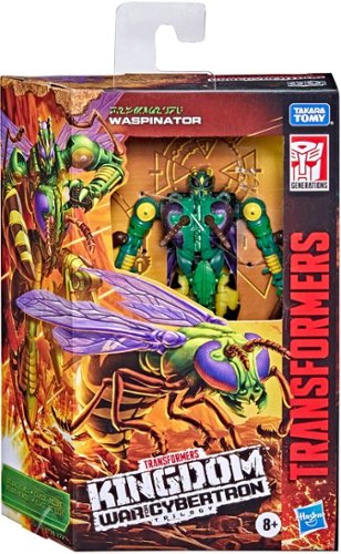 Transformers Generations War for Cybertron: Kingdom Deluxe WFC-K34 Waspinator