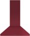Fisher & Paykel - 36 inches - Convertible - Wall Range Hood - Red-Front_Standard