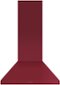 Fisher & Paykel - 30 inches - Convertible - Wall Range Hood - Red-Front_Standard