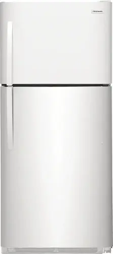 Front. Frigidaire - 20.5 Cu. Ft. Top-Freezer Refrigerator - White.
