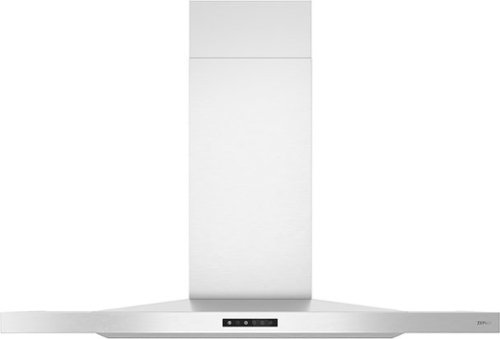 Zephyr - Layers 90 cm. Convertible Wall Mount Range Hood with LED Lights - Stainless steel