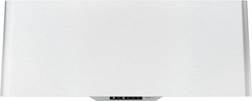 Zephyr - Mesa 36 in. Shell Only Wall Mount Range Hood with LED Lights - Stainless Steel