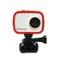 Polaroid - Go Cam 12.1-Megapixel Waterproof Action Digital Camera - Red-Front_Standard