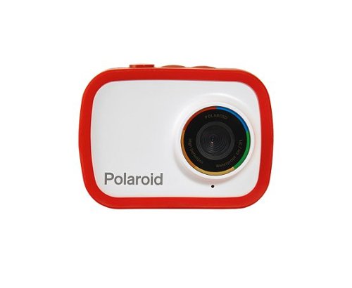 Polaroid Go Cam 12.1-Megapixel Waterproof Action Digital Camera - Red WORLDWIDE DELIVERY