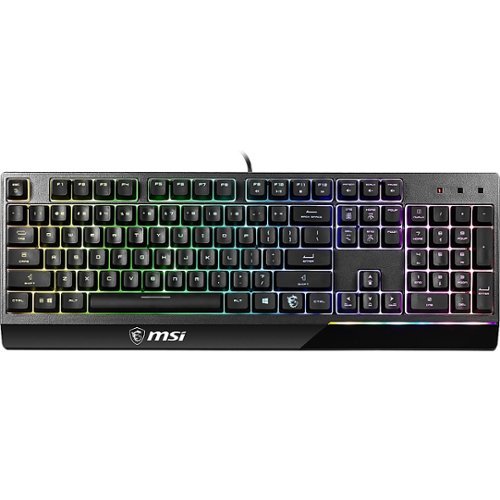 MSI VIGOR GK30 WIRED PLUNGER KEYSWITCH RGB GAMING KEYBOARD 104 KEYS - BLACK HOW TO BUY