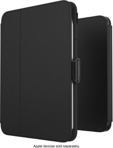 Speck Balance Folio Case with Microban for Apple iPad mini (A17 Pro) and Apple iPad mini (6th Generation 2021) - Black BUY ONLINE