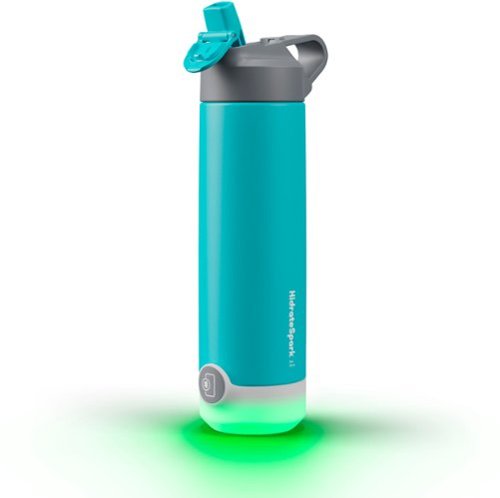 Hidrate - HidrateSpark TAP 20oz Stainless Steel Straw Lid - Powder Coat - Scuba-Angle_Standard 