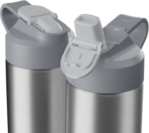 Hidrate TAP 20oz Stainless Steel Straw Lid - Brushed SS GLOBAL SHIPPING