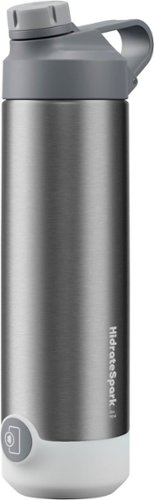 Hidrate TAP 20oz Stainless Steel Chug Lid - Brushed SS WORLDWIDE DELIVERY