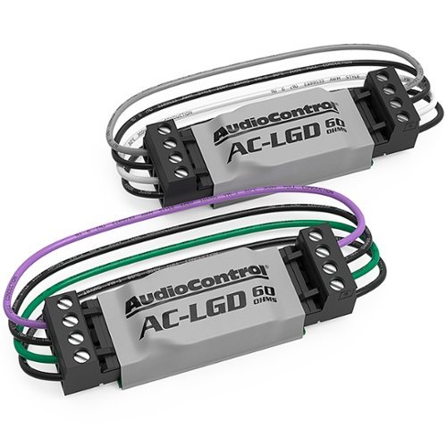 AudioControl - 60-Ohm Load Generating Device and Signal Stabilizer (Pair) - Gray