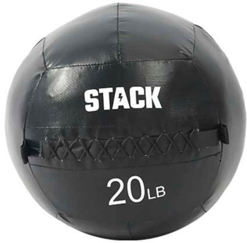 Image of Stack Fitness - 20LB Medicine Ball - Black