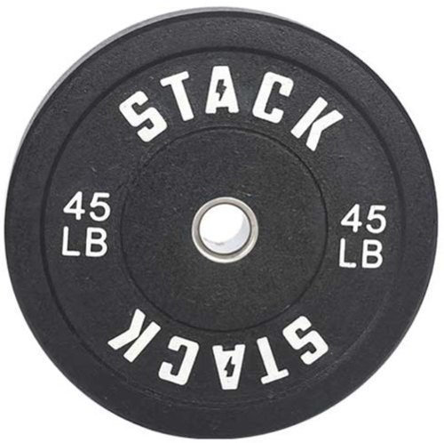 Stack Fitness - Stack Weight Plates 45LB (pair) - Black