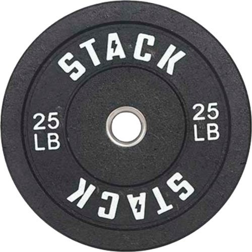 Stack Fitness - Stack Weight Plates 25LB (pair) - Black