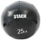 Stack Fitness - 25LB Medicine Ball - Black-Front_Standard