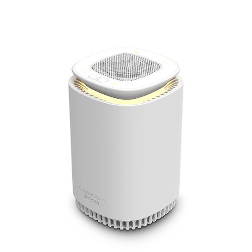 KeySmart - CleanLight Snooze Sound Machine with UV Air Purifier - White