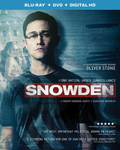  Snowden [Includes Digital Copy] [Blu-ray/DVD] [2 Discs] [2016]