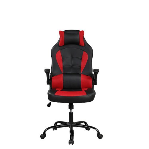 Lifestyle Solutions - Venus Gaming Chair in and Black - Red