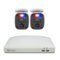 Swann - Enforcer 1080p, 4-Channel, 2-Camera, Indoor/Outdoor Wired 1080p 1TB DVR Home Security Camera System - White-Front_Standard