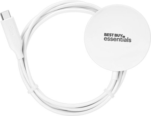 Best Buy essentials™ Magnetic 7.5W Wireless Charger for iPhone 16/15/14/13/12 Series MagSafe Compatible Devices - White HOW TO BUY