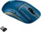 Logitech - G PRO Lightweight Wireless Optical Ambidextrous Gaming Mouse with RGB Lighting - League of Legends, Blue-Front_Standard