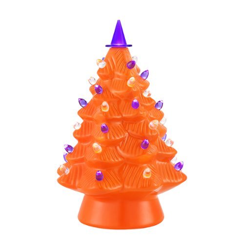 Mr Christmas - 12" Halloween Tree - Orange-Front_Standard 