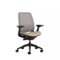 Steelcase - Series 2 3D Airback Chair with Black Frame - Oatmeal/Nickel-Angle_Standard