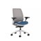 Steelcase - Series 2 3D Airback Chair with Seagull Frame - Cobalt/Nickel-Angle_Standard