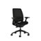 Steelcase - Series 2 3D Airback Chair with Black Frame - Onyx/Licorice-Angle_Standard