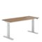 Steelcase - Migration SE Adjustable Height Standing Desk - Virginia Walnut-Angle_Standard