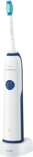 Philips Sonicare Essence+ Electric rechargeable toothbrush, HX3211/62, Dark Blue w/ Simply Clean Brush Head - Dark Blue