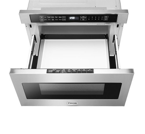 Thor Kitchen - 1.2 cu.ft. Built-in Microwave Drawer - Stainless Steel-Alt_View_Standard_14 