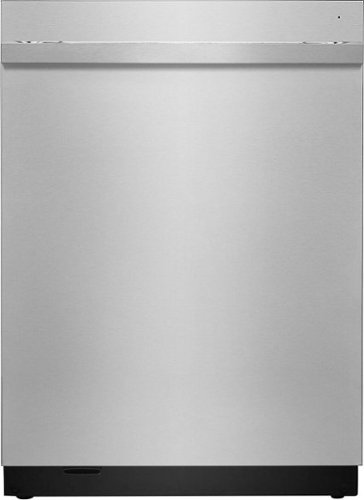 JennAir - 24-in Top-Control Built-In Stainless Steel Tub Dishwasher with 38 dBA - Stainless steel
