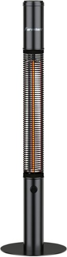 Farenheit - 59" Infrared Tower Heater - Black