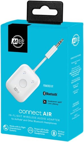 MEE audio Connect Air Bluetooth Audio Transmitter - White HOW TO BUY