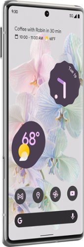 美品 Google Pixel6 Pro 128GB 白色 公式SIMフリー Google Pixel6 Pro 128GB GF5KQ Cloudy White simフリー