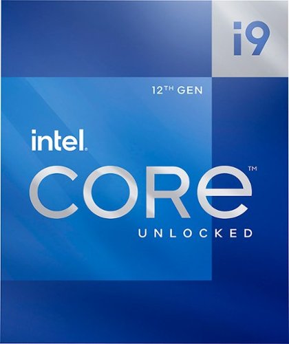 Intel - Core i9-12900K Desktop Processor 16 (8P+8E) Cores up to 5.2 GHz Unlocked  LGA1700 600 Series Chipset 125W - Grey/Black/Gold